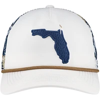 Men's Puma White THE PLAYERS Tropics Tech Rope Flexfit Adjustable Hat