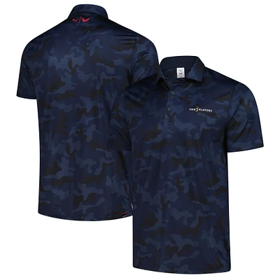 Polo camouflage bleu marine Puma x Volition America THE PLAYERS pour homme