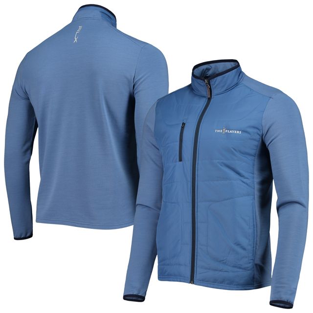 RLA PLAYR BLUE RLX THE Joueur BLOUSON EN LAINE COOL ZIP COMPLET POUR HOMMES JACMENMID
