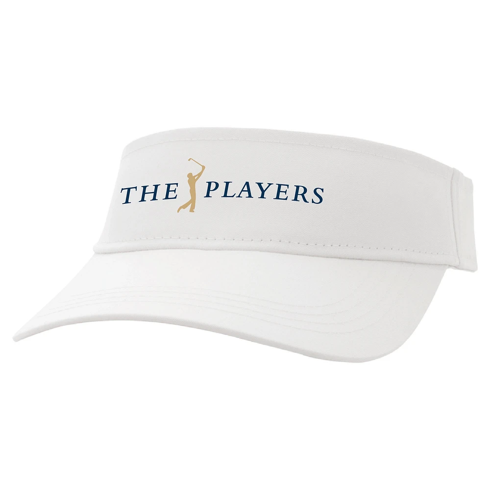 Men's THE PLAYERS Ahead White Tabor Adjustable Visor