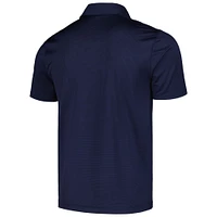 Men's Under Armour Navy THE PLAYERS Tour Tips Jacquard Polo