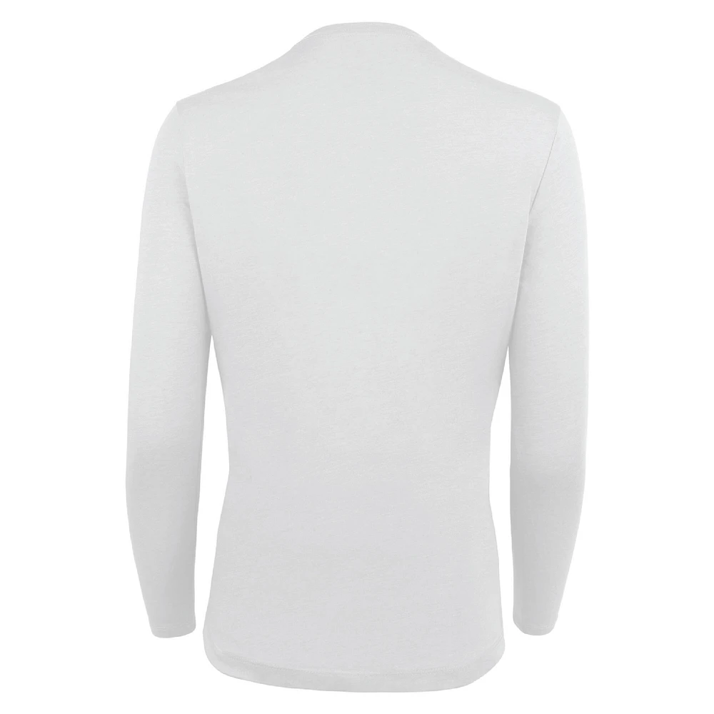 T-shirt blanc à manches longues THE PLAYERS Clubhouse Chelsea pour femmes