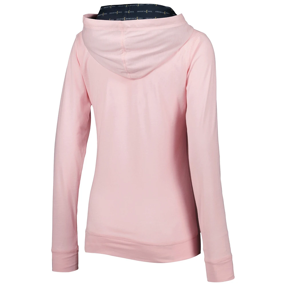 Women's Levelwear Pink THE PLAYERS Recovery Pullover Hoodie