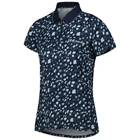 Women's Puma Navy THE PLAYERS MATTR Pathfinder Raglan Quarter-Zip Polo