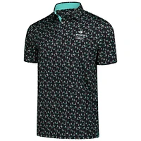 Men's Puma  Black The Zurich Classic MATTR Paradise Polo