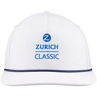 Men's Ahead White The Zurich Classic Westport Rope Snapback Hat