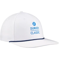 Men's Ahead White The Zurich Classic Westport Rope Snapback Hat