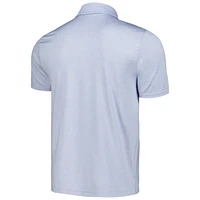 Men's Under Armour Blue The Zurich Classic Playoff 3.0 Coral Jacquard Polo