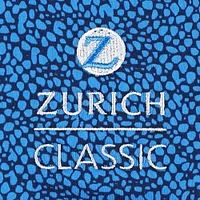 Men's Under Armour Blue The Zurich Classic Shellrix Print Raglan Quarter-Zip Top