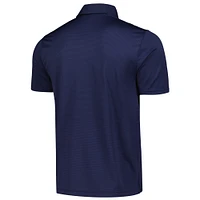 Men's Under Armour Navy The Zurich Classic Tips Jacquard Polo