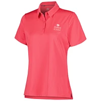 Women's Under Armour Pink The Zurich Classic Tee To Green Polo