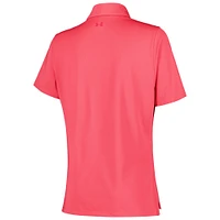 Women's Under Armour Pink The Zurich Classic Tee To Green Polo