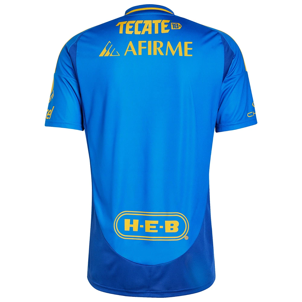 Men's adidas Blue Tigres UANL 2024/25 Away Replica Jersey