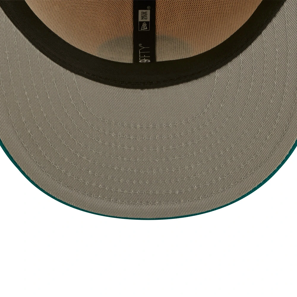 Casquette ajustée 59FIFTY des Toronto Blue Jays Mango Forest New Era pour homme