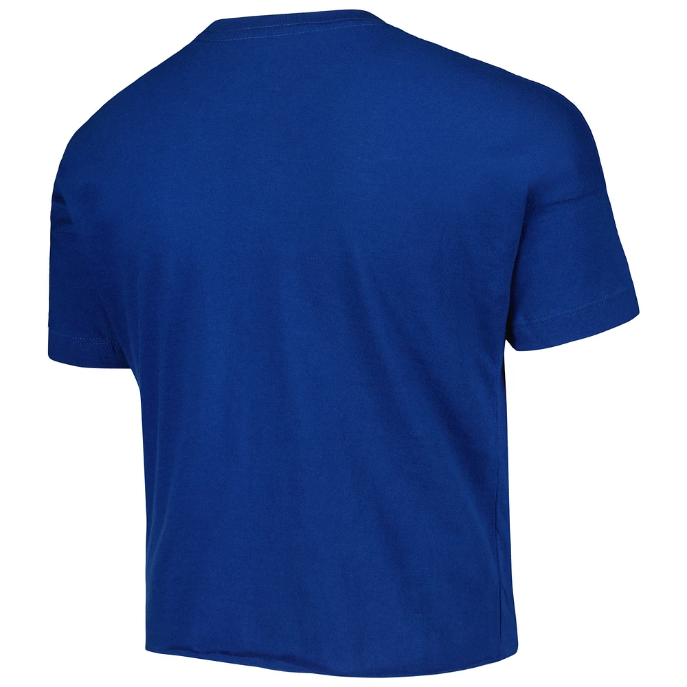 T-shirt à manches mi-longues de l'équipe des Blue Jays Toronto New Era pour jeune fille