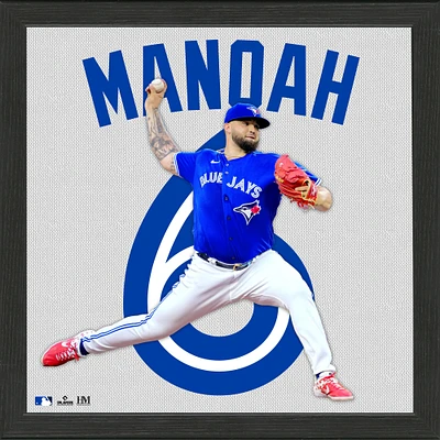 Highland Mint Alek Manoah Toronto Blue Jays 13" x 13" Impact Jersey Framed Photo
