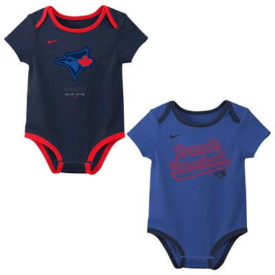 V114013 BluJay 000 MLB CITY CONNECT ENSEMBLE CREEPER pour bébé 2 pièces KIDINFSEC HZ3I1NMH4_000_TBJ