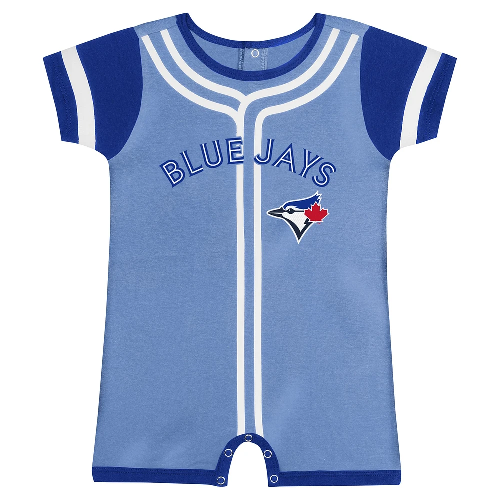 Infant Toronto Blue Jays Powder Fast Pitch Romper