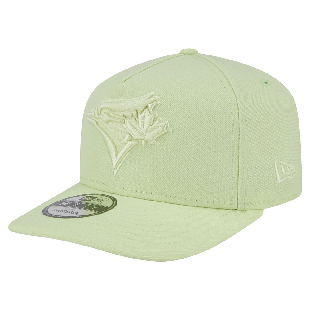 Men's New Era Light Green Toronto Blue Jays Colorpack A-Frame 9FIFTY Adjustable Hat