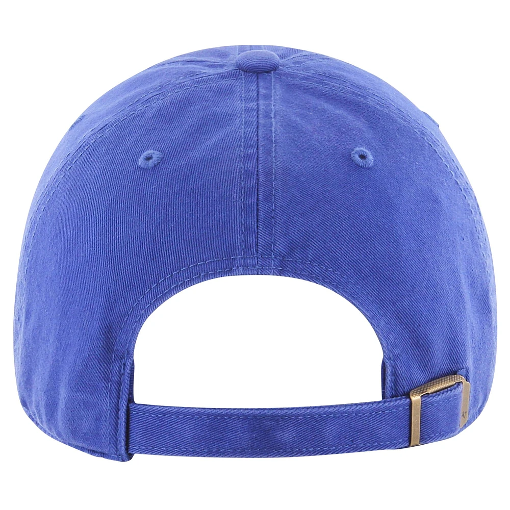 Men's '47 Royal Toronto Blue Jays Cooperstown Collection Clean Up Adjustable Hat