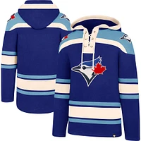 Men's '47 Royal Toronto Blue Jays Lacer - Pullover Hoodie