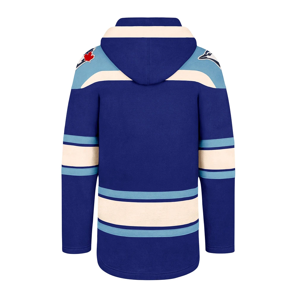 Men's '47 Royal Toronto Blue Jays Lacer - Pullover Hoodie