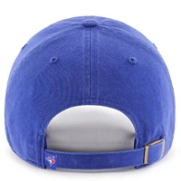 Men's '47 Royal Toronto Blue Jays Team Clean Up Adjustable Hat
