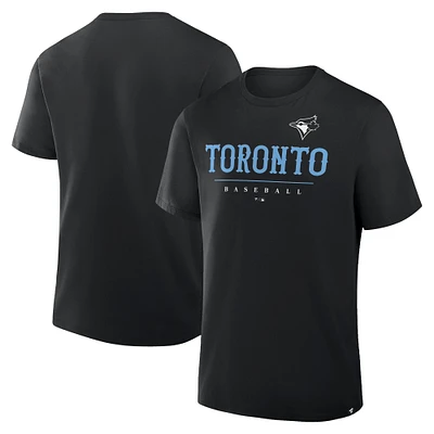 T-shirt noir fanatiques pour hommes Toronto Blue Jays Legacy