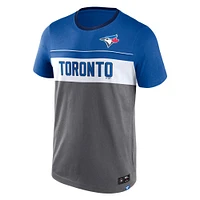 Men's Fanatics Royal/Gray Toronto Blue Jays Claim The Win - T-Shirt