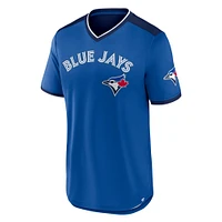 Men's Fanatics Royal Toronto Blue Jays Circle the Bases - V-Neck T-Shirt