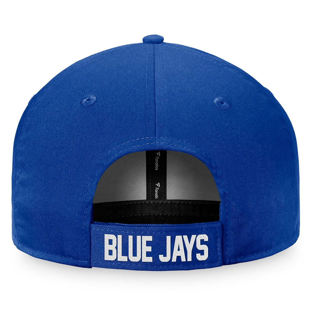 Men's Fanatics  Royal Toronto Blue Jays Cooperstown Collection Core Adjustable Hat