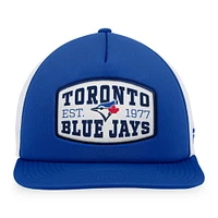 Men's Fanatics  Royal Toronto Blue Jays Foam Front Patch Trucker Snapback Hat