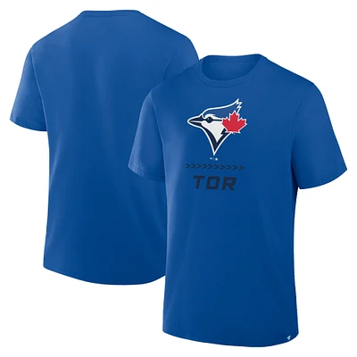 T-shirt fanatique royal pour homme des Blue Jays de Toronto
