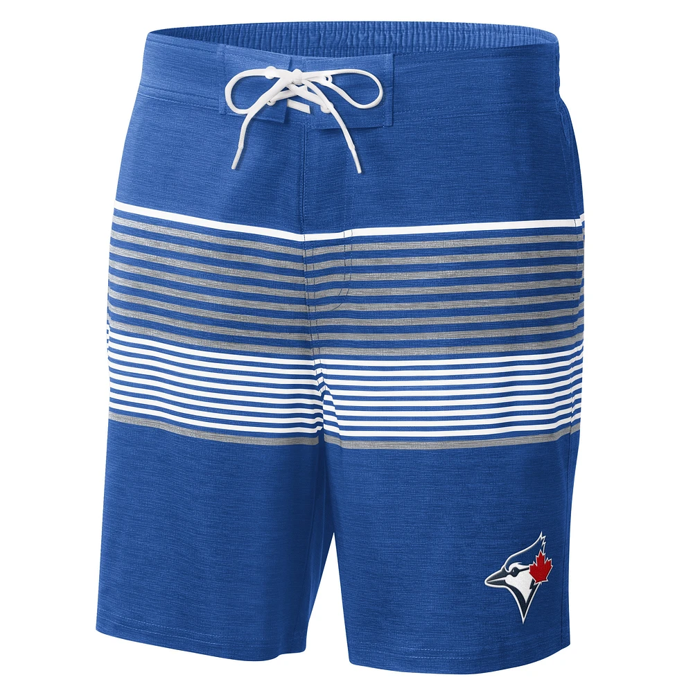 Men's G-III Sports by Carl Banks Royal Toronto Blue Jays Coastline Volley - Swim Shorts