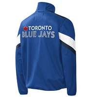 Men's G-III Sports by Carl Banks Royal Toronto Blue Jays Earned Run Full-Zip - Track Jacket