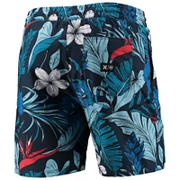 Men's Hurley x '47 Navy Toronto Blue Jays Cannonball Tropics Swim Shorts