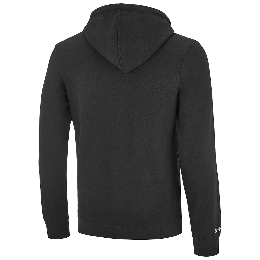 Men's Mitchell & Ness Black Toronto Blue Jays Full Deck Pullover Hoodie