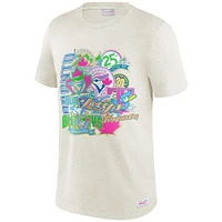 Men's Mitchell & Ness Oatmeal Toronto Blue Jays  Party Mix T-Shirt