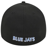 Men's New Era Black Toronto Blue Jays 39THIRTY Flex Hat