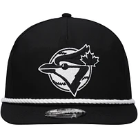 Men's New Era Black Toronto Blue Jays Golfer Snapback Hat