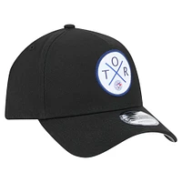 Men's New Era Black Toronto Blue Jays Mojo Dojo A-Frame 9FORTY Adjustable Hat