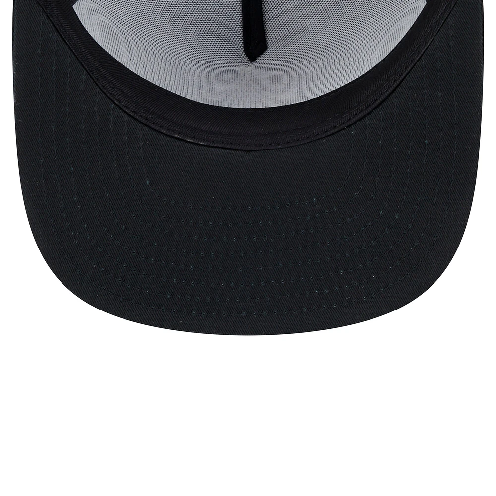 Men's New Era Black Toronto Blue Jays Score Check 9FIFTY A-Frame Trucker Snapback Hat