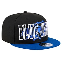 Men's New Era Black Toronto Blue Jays Splatter 9FIFTY Snapback Hat