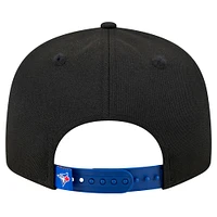 Men's New Era Black Toronto Blue Jays Splatter 9FIFTY Snapback Hat