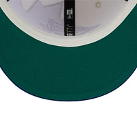 Casquette ajustée 59FIFTY à double logo crème/royal des Blue Jays de Toronto New Era pour hommes