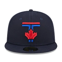 Men's New Era Navy Toronto Blue Jays 2024 City Connect 59FIFTY Fitted Hat