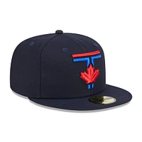 Men's New Era Navy Toronto Blue Jays 2024 City Connect 59FIFTY Fitted Hat