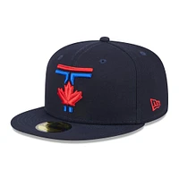 Men's New Era Navy Toronto Blue Jays 2024 City Connect 59FIFTY Fitted Hat