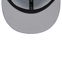 Men's New Era Powder Blue Toronto Blue Jays 2024 Batting Practice On-Field 9FIFTY Snapback Hat