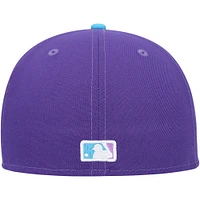 Men's New Era Purple Toronto Blue Jays Vice 59FIFTY Fitted Hat